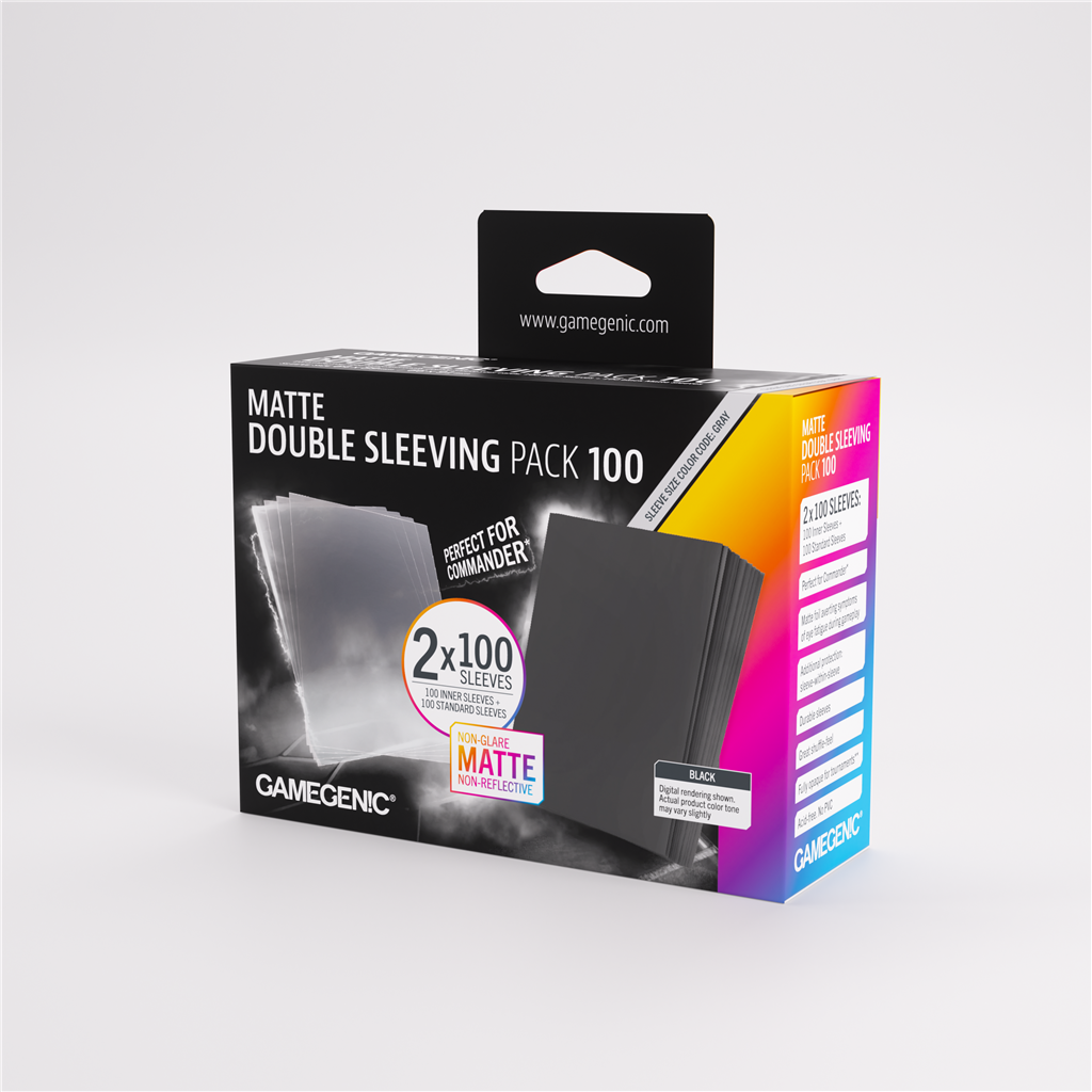 Sleeves: Matte Double Sleeving Pack (100)