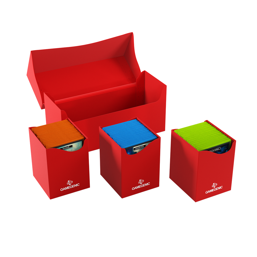Deckbox: Triple Deck Holder 300+ XL Red