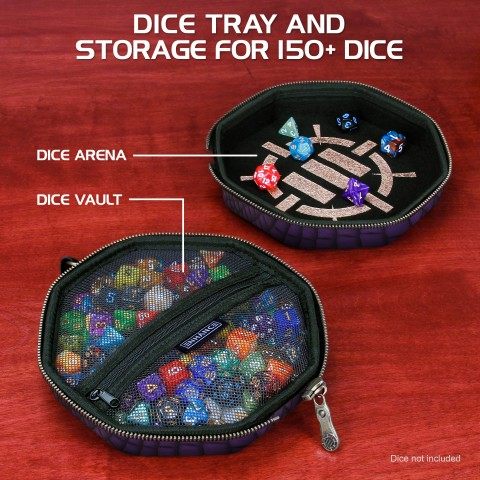 Dice Tray & Case Collector's Edition (Purple)