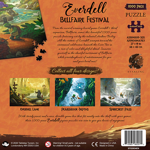 Everdell 1000 Piece Puzzle - Bellfaire Festival