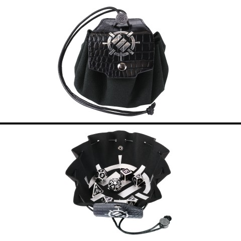 7pc Metal RPG Dice (Collector's Edition Black)