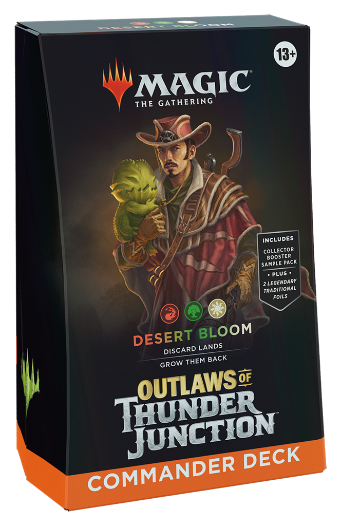 Magic: Outlaws of Thunder Junction Commander Deck - Desert Bloom
