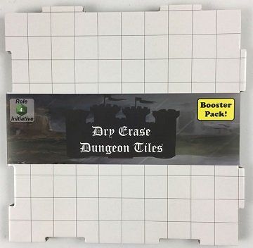 Dry Erase Dungeon Tiles: White Square Booster Pack