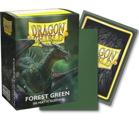 Dragon Shield - Standard Forest Green - Matte (100) Dragon Shield - Standard Forest Green - Matte (100)