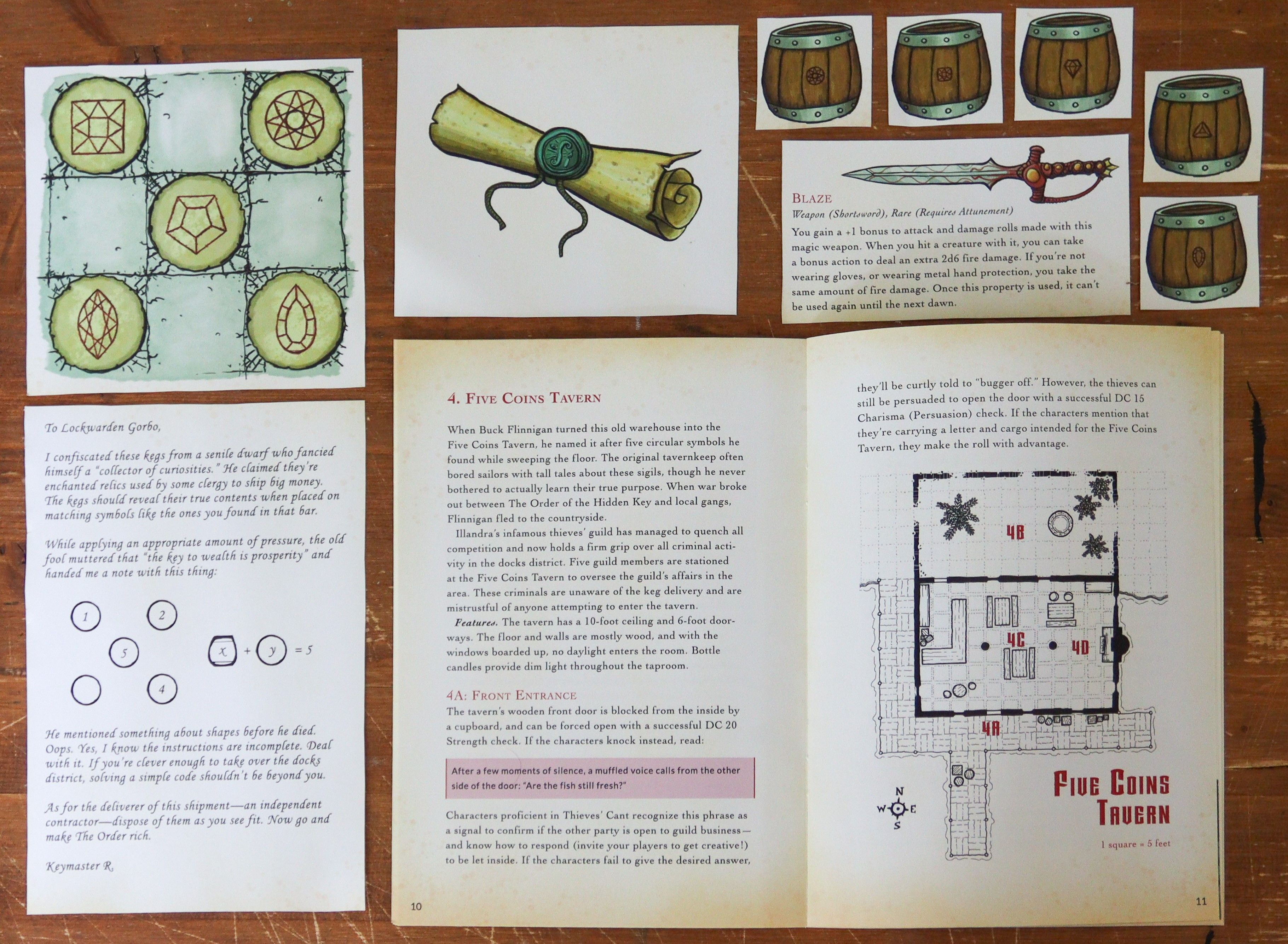 Zineshot #2 - Costly Cargo (A 5E Adventure)