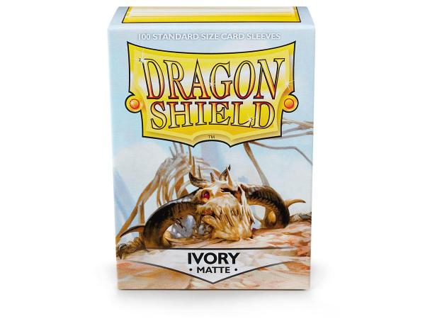 Dragon Shield - Standard: Ivory Matte (100)