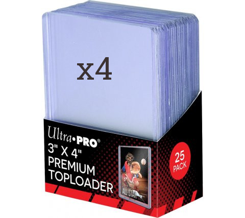 Toploaders Premium 100 stuks (4x25)