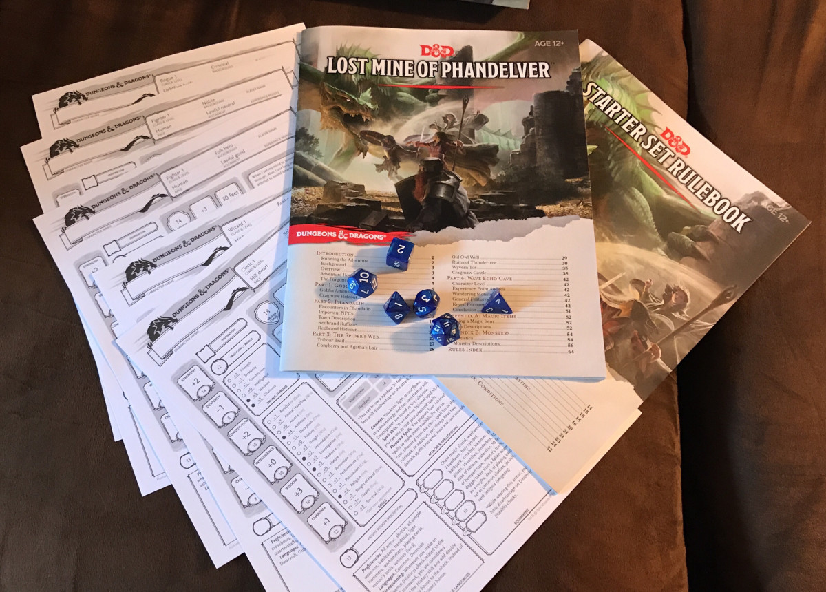 Dungeons and Dragons starter set
