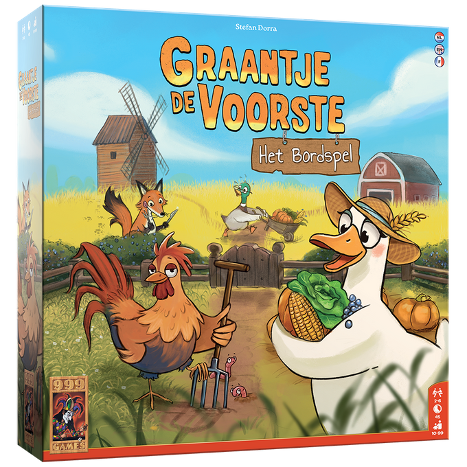 Graantje de Voorste: Het Bordspel