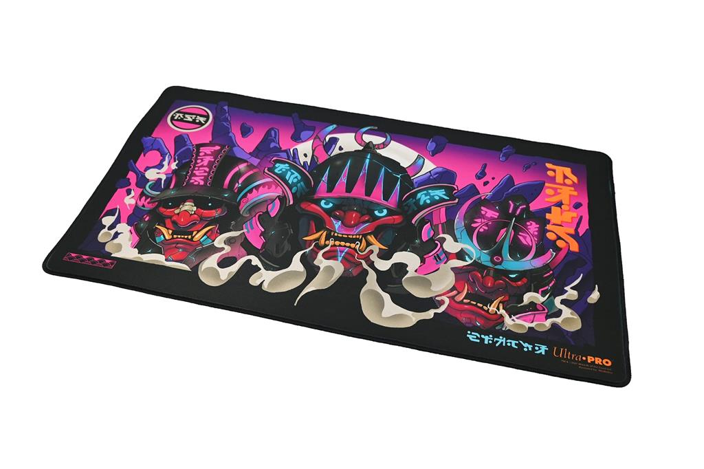 Playmat: Kamigawa Neon Dynasty - Black 13Stitched