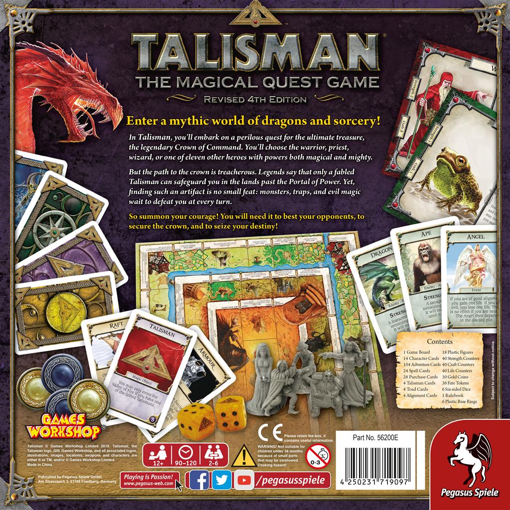 Talisman 4th Edition - Bordspel