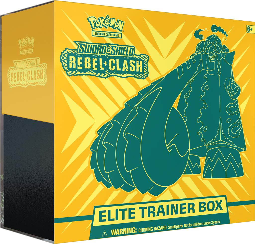 Pokemon: Sword & Shield Rebel Clash - Elite Trainer Box