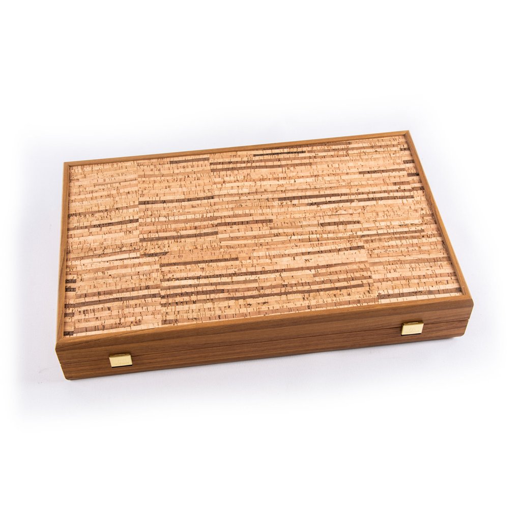 Backgammon Natural Cork - Medium Backgammon Natural Cork - Medium