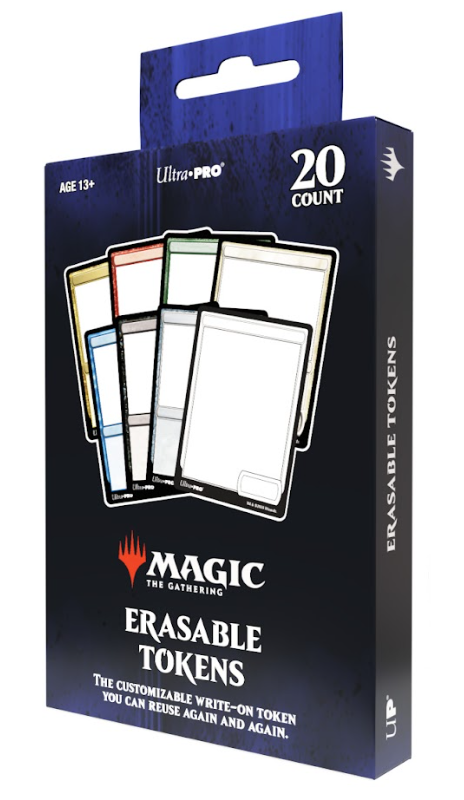 Magic the Gathering CCG Erasable Tokens