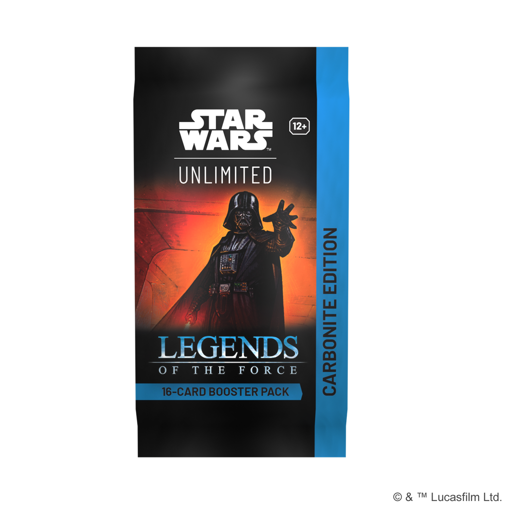 Star Wars: Unlimited: Legends of the Force - Carbonite Booster