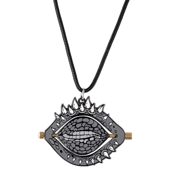 Dragon Blink D2 Necklace Black