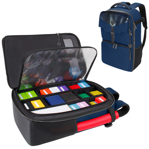 Trading Card Backpack Collector's Edition (Blue)