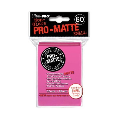 Ultra Pro - Small: Bright Pink Matte (60)