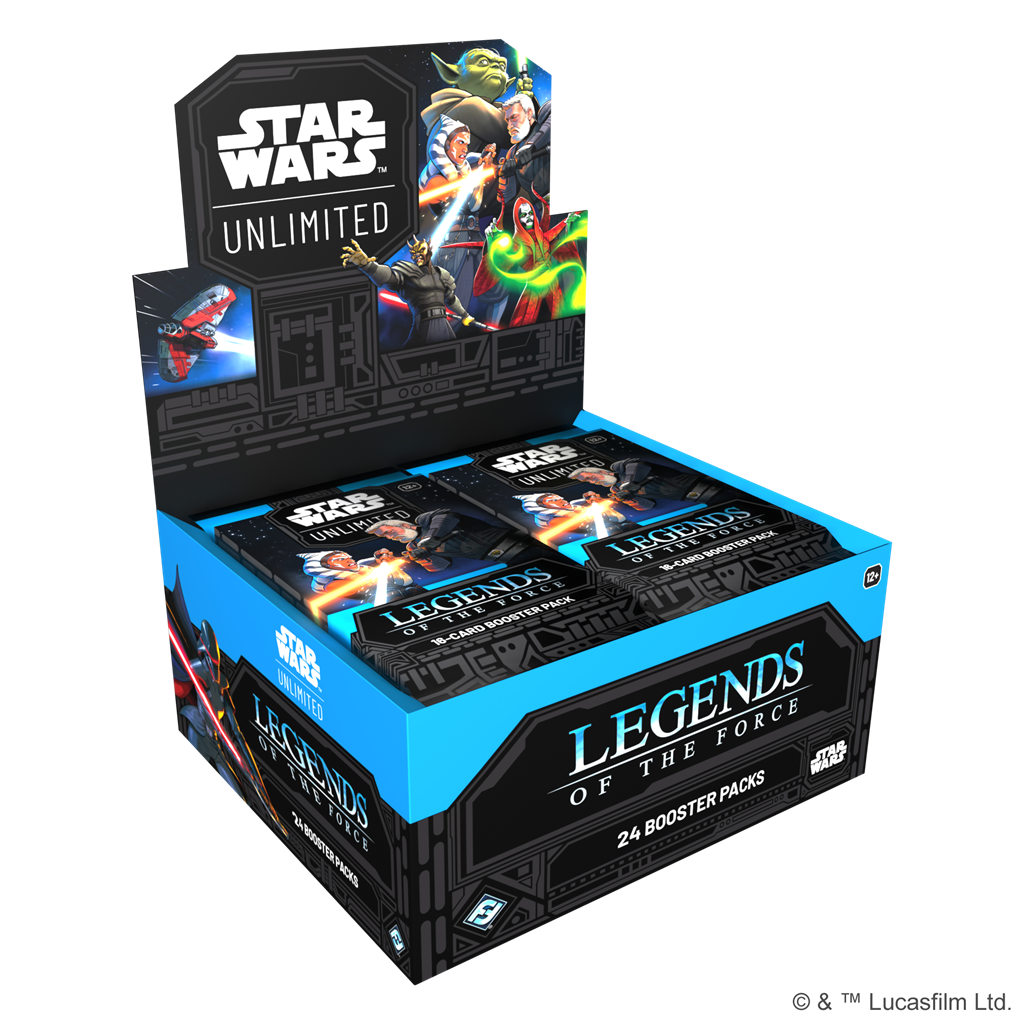 Star Wars: Unlimited: Legends of the Force - Boosterbox