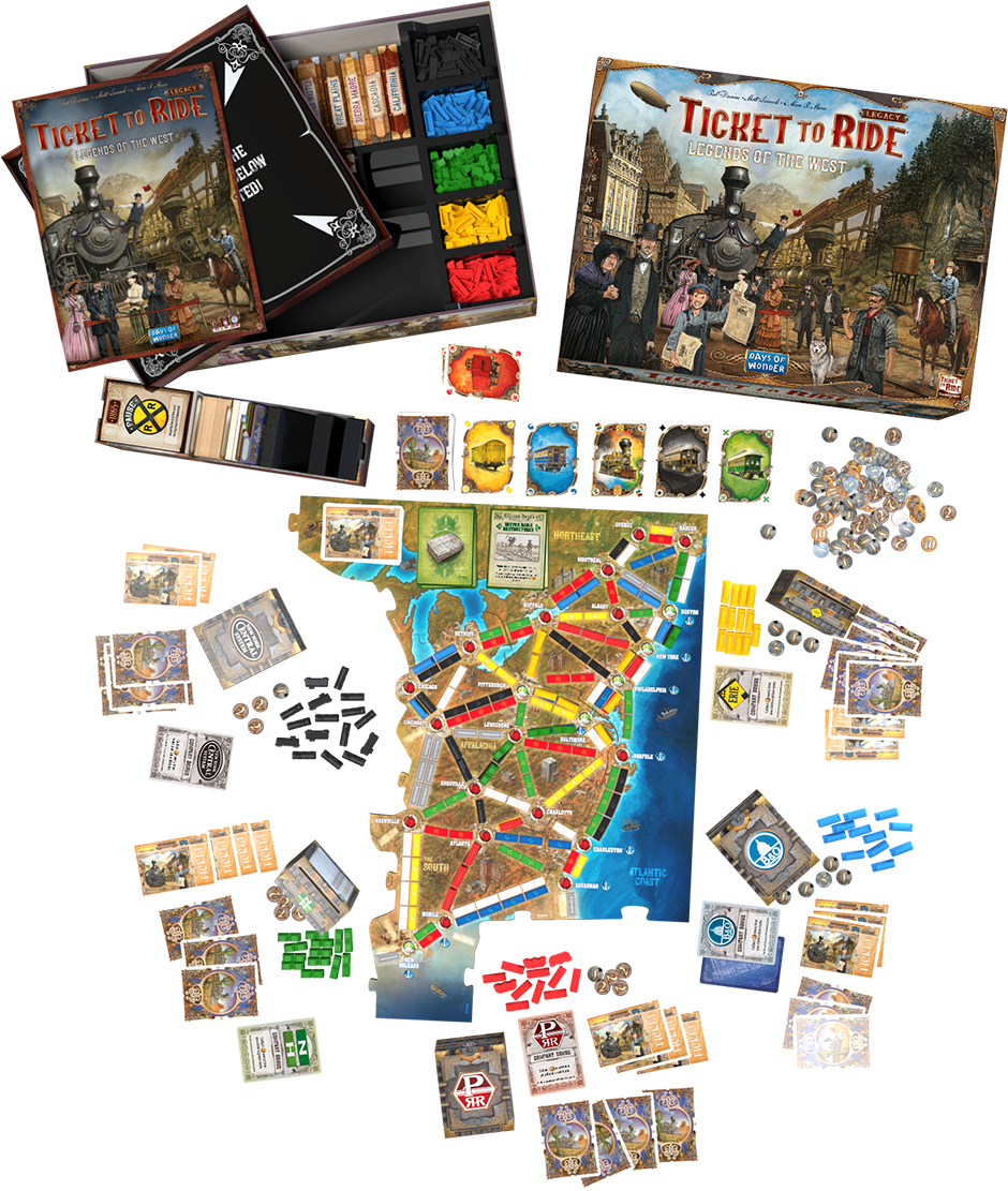 Ticket to ride legacy legends of the west en kopen
