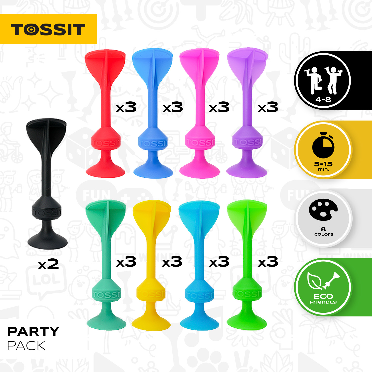 Tossit - Party Pack