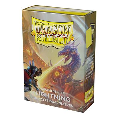 Dragon Shield Sleeves Small - Matte Dual Lightning (60)