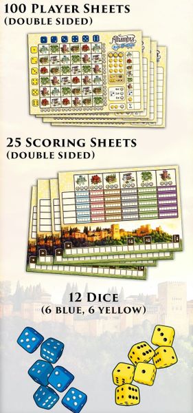 Alhambra: Roll & Write Alhambra: Roll & Write