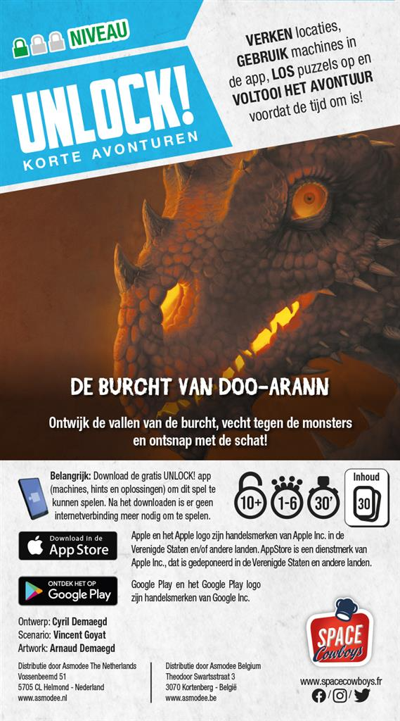 Unlock! Korte Avonturen 4: De Burcht van Doo-Arann