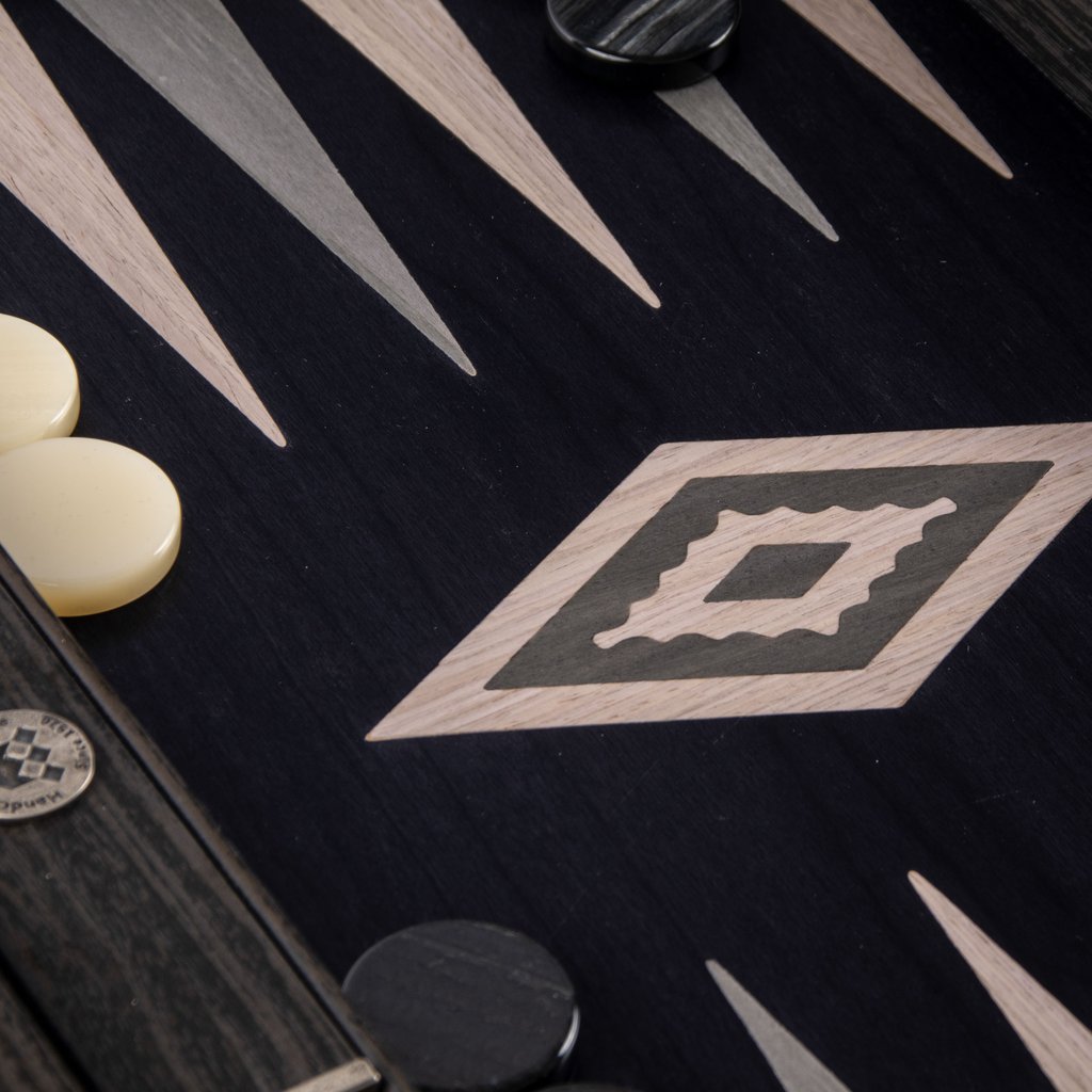 Backgammon: Pearly Grey Vavona - Large