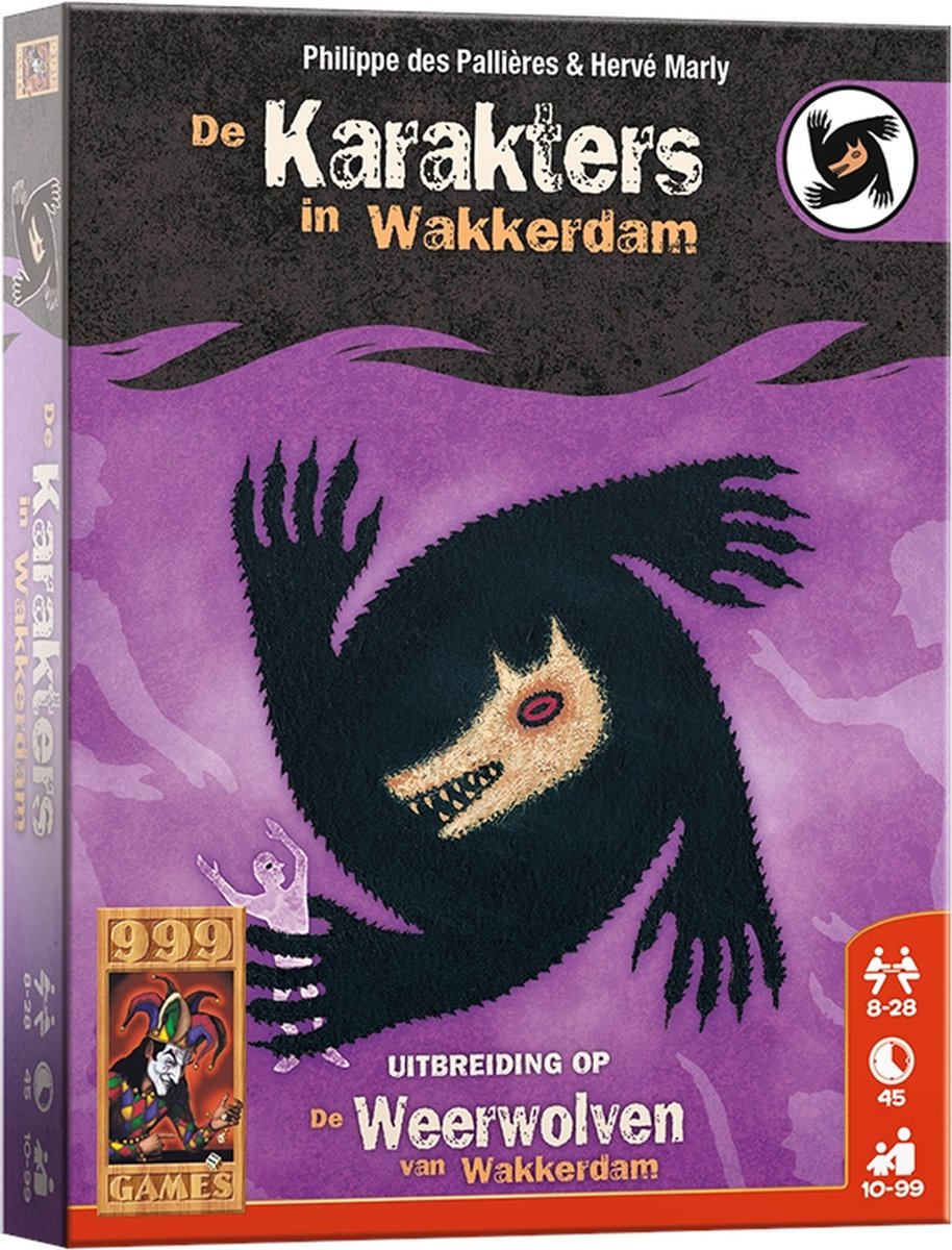 De Weerwolven van Wakkerdam: Karakters