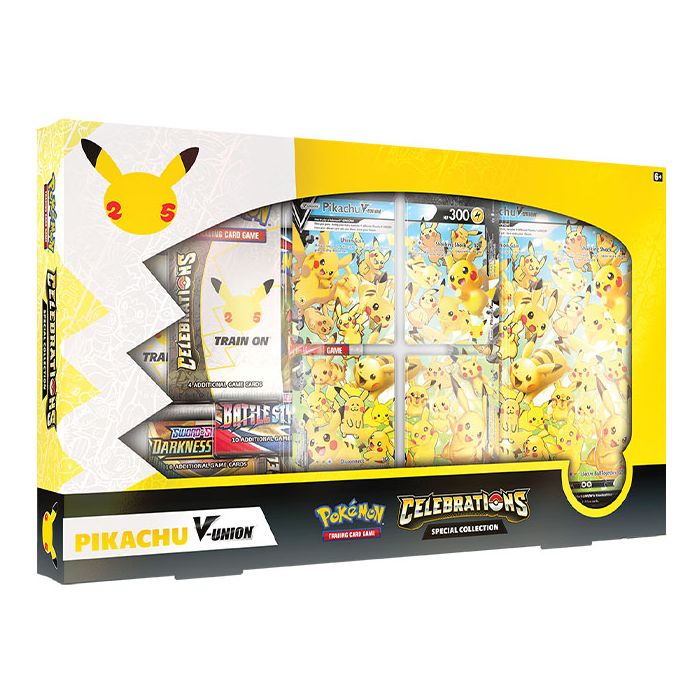 Pokemon: Celebrations Pikachu V Union Special Collection