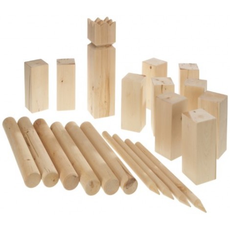Kubb Viking Original Rubberhout
