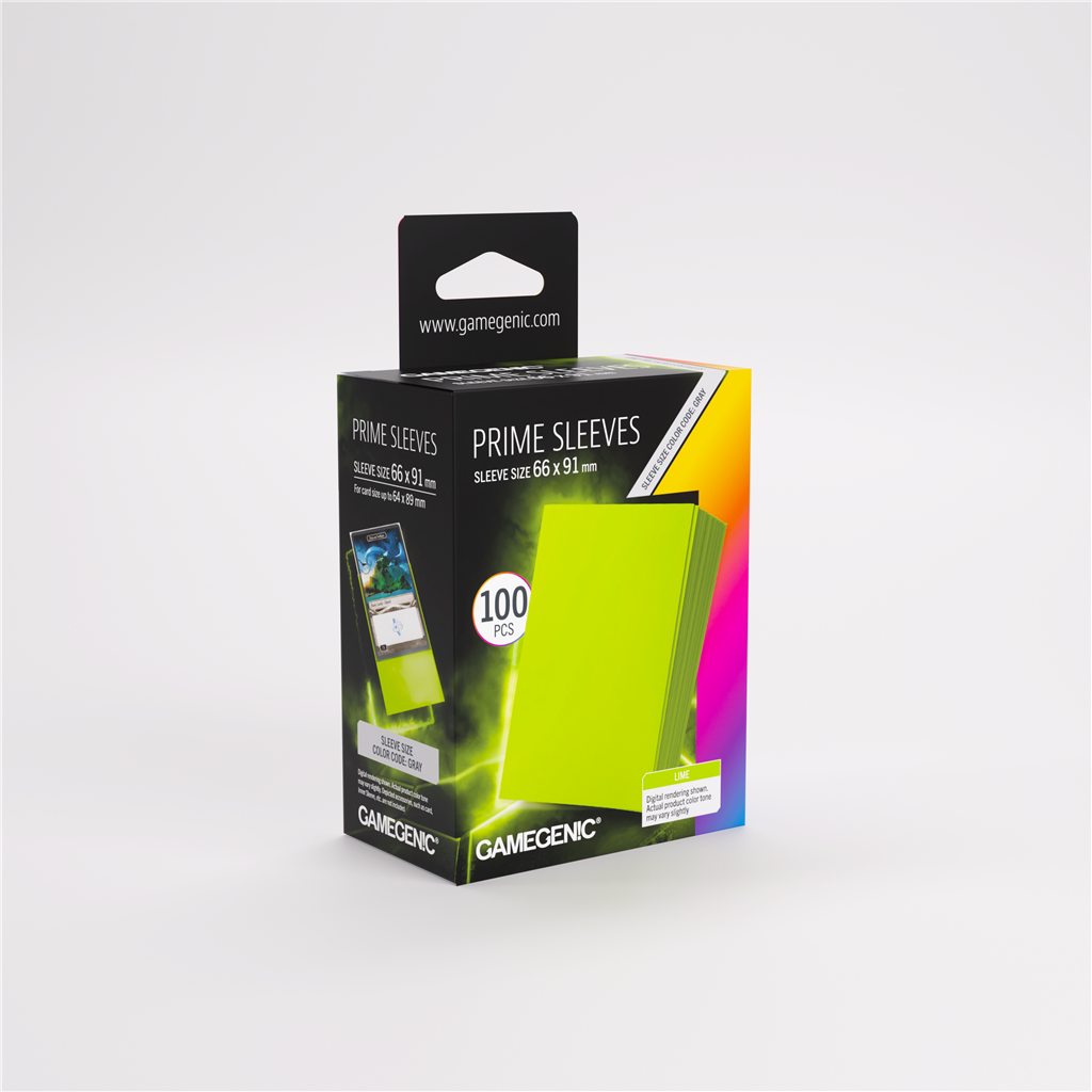 Sleeves: Pack Prime Lime (100)