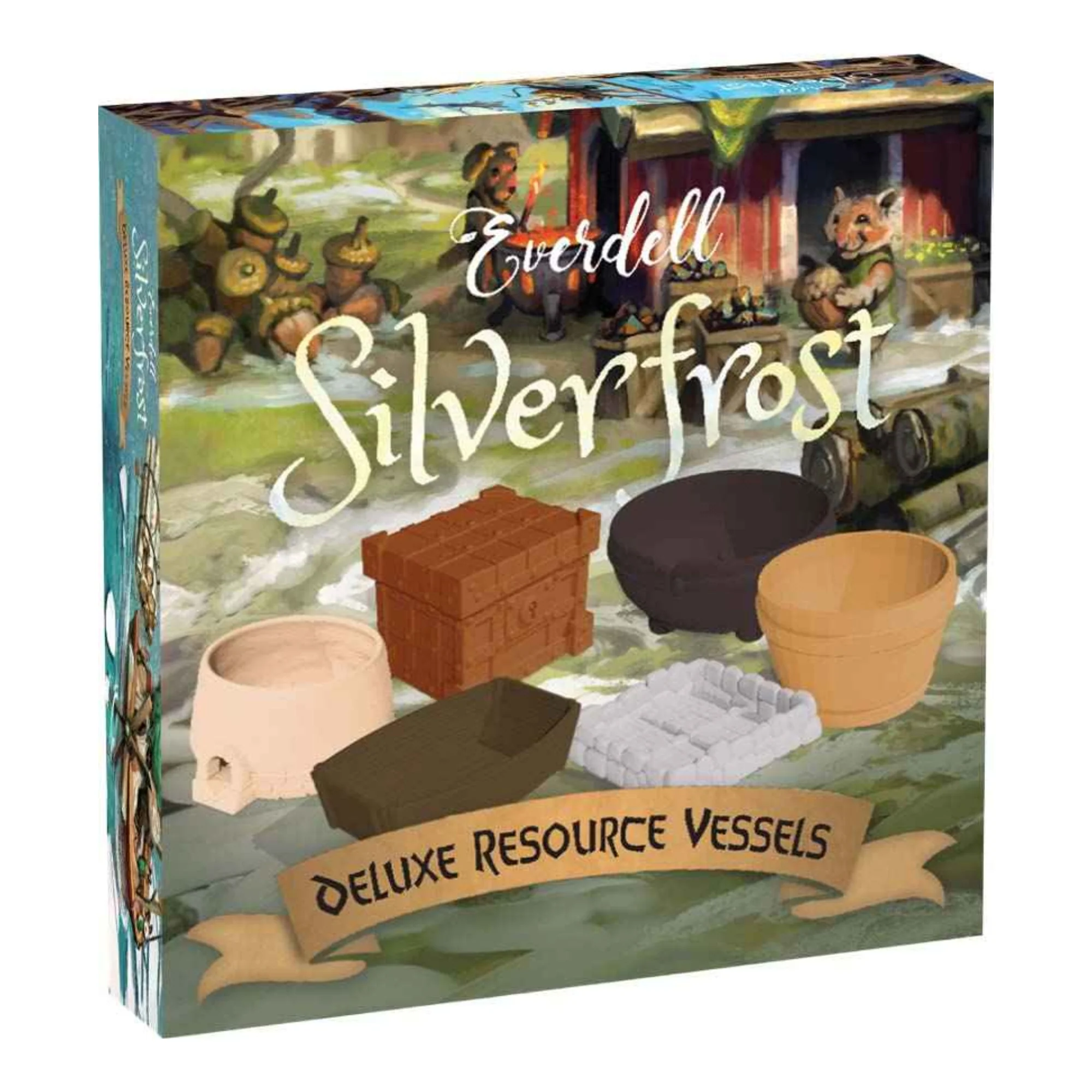 Everdell Silverfrost Deluxe Resource Vessels