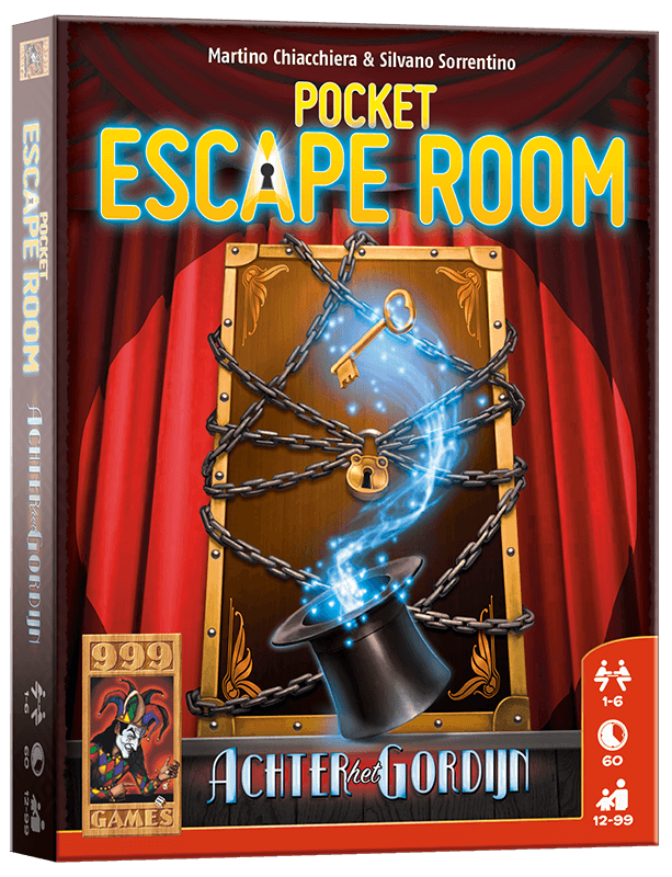 Pocket Escape Room: Achter het Gordijn - Breinbreker