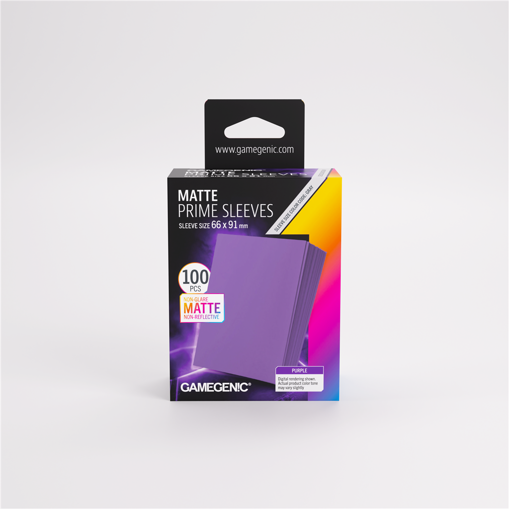 Sleeves: Pack Matte Prime Purple (100)