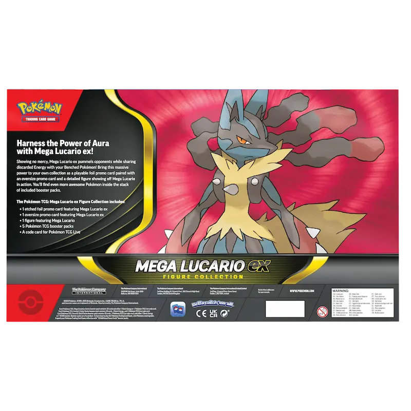 Pokemon: Mega Lucario Figure Collection
