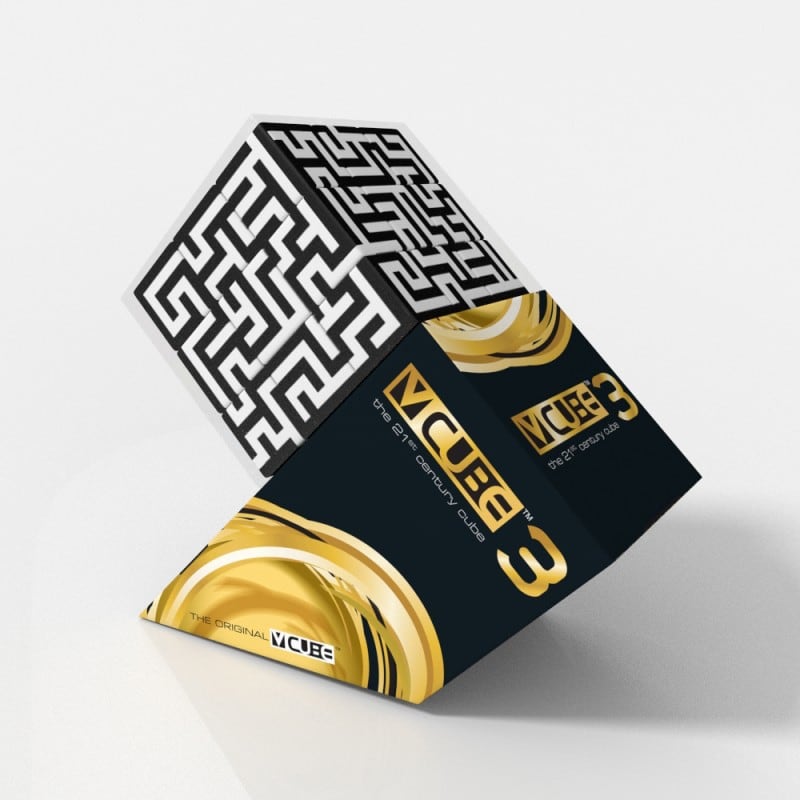 V-Cube 3 Maze Cube (flat)