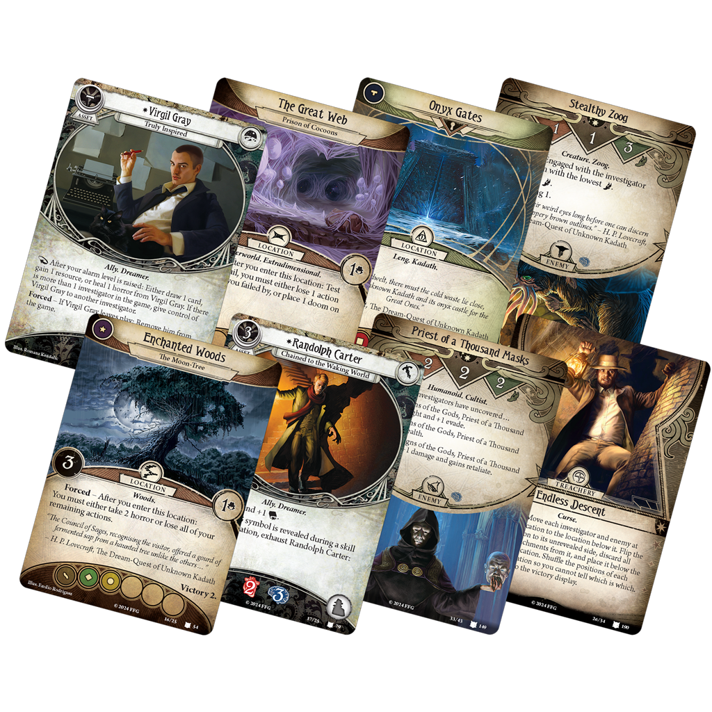 Arkham Horror LCG The Dream Eaters Campaign