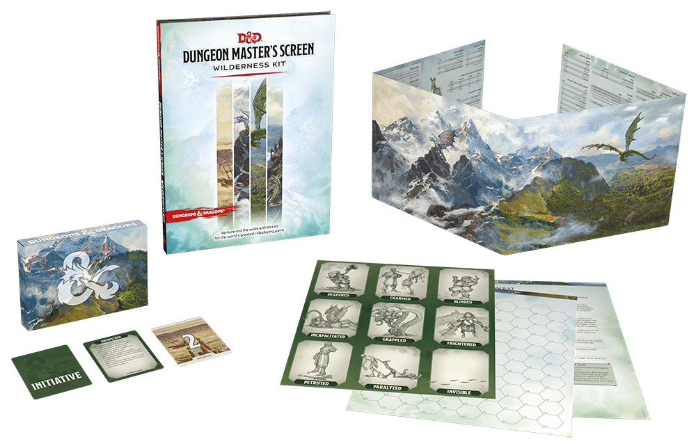 D&D 5.0: Dungeon Master's Screen Wilderness Kit