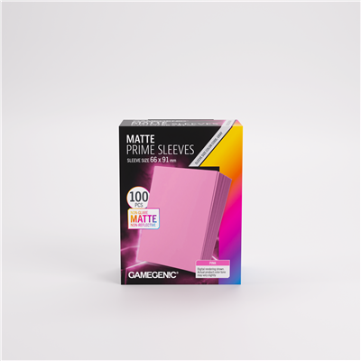 Sleeves: Pack Matte Prime Pink (100)