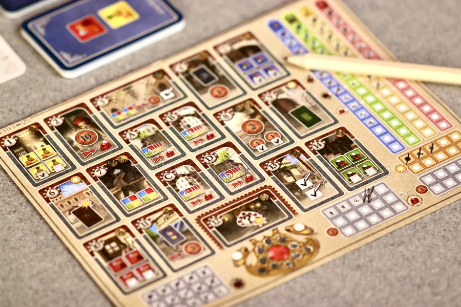 Istanbul - Choose & Write boardgame (ENG-GER)