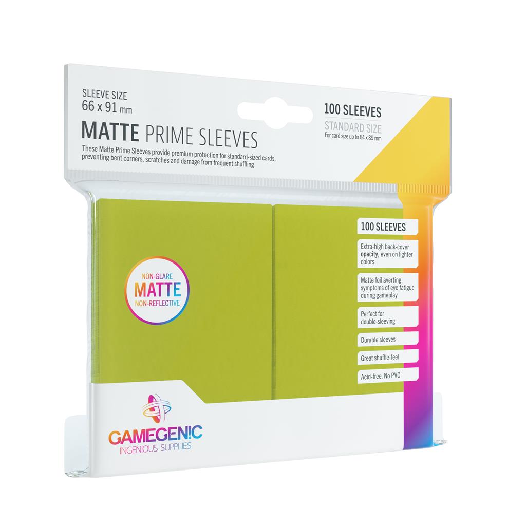 Sleeves: Pack Matte Prime Lime (100)