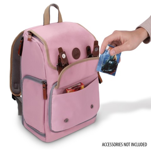 Designer pink backpack 2025