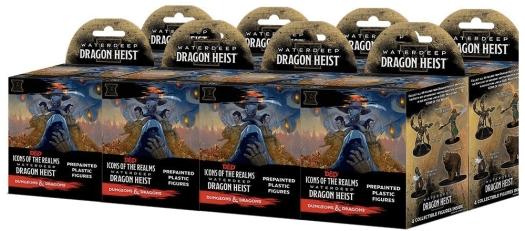 D&D: Icons of the Realms - Set 9 - Waterdeep Dragon Heist - Booster Brick