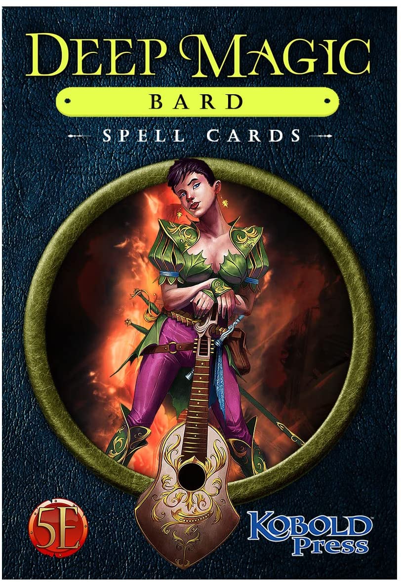 Deep Magic Spell Cards: Bard