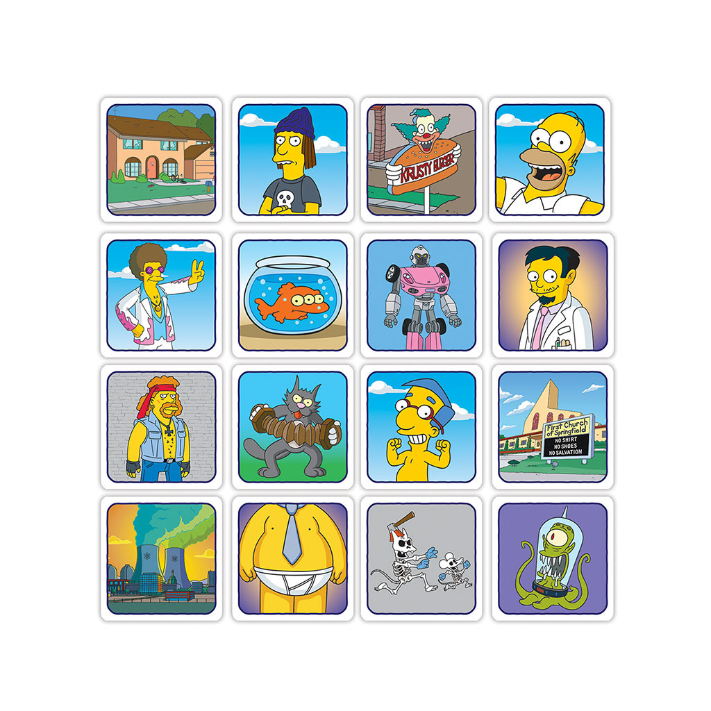 Codenames The Simpsons