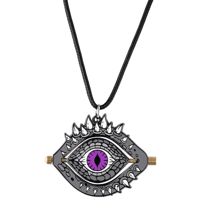 Dragon Blink D2 Necklace Black