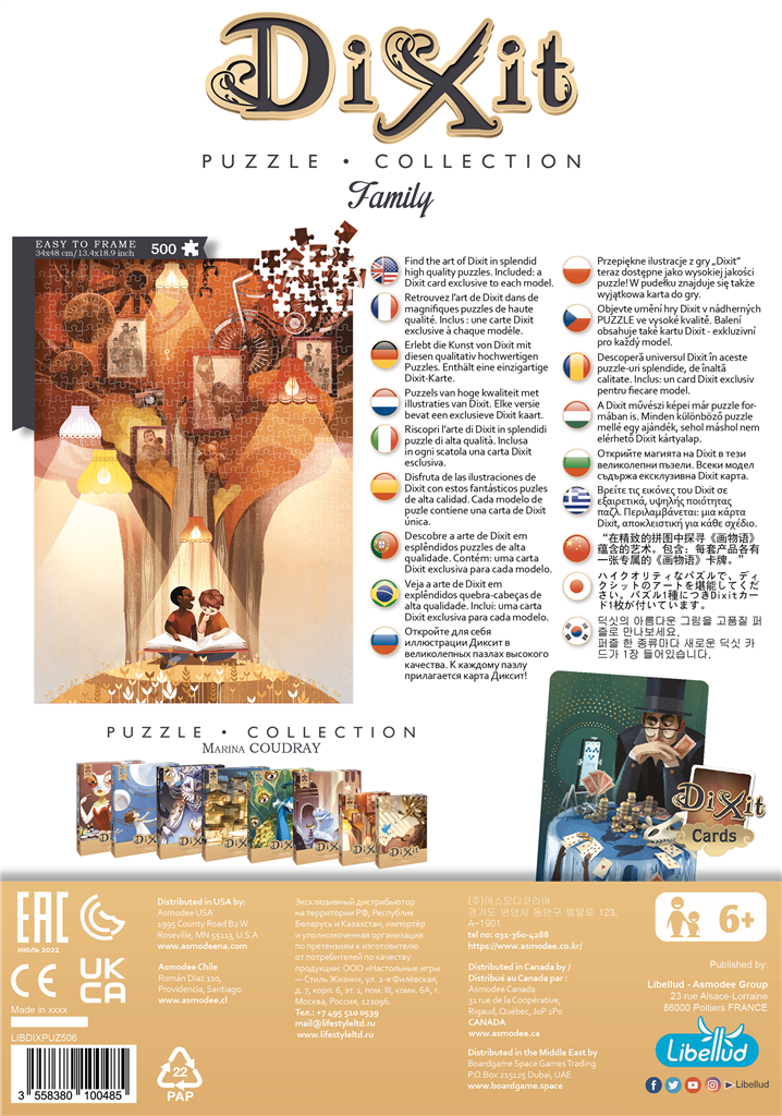 Dixit Puzzel Family 500pc Dixit Puzzel Family 500pc
