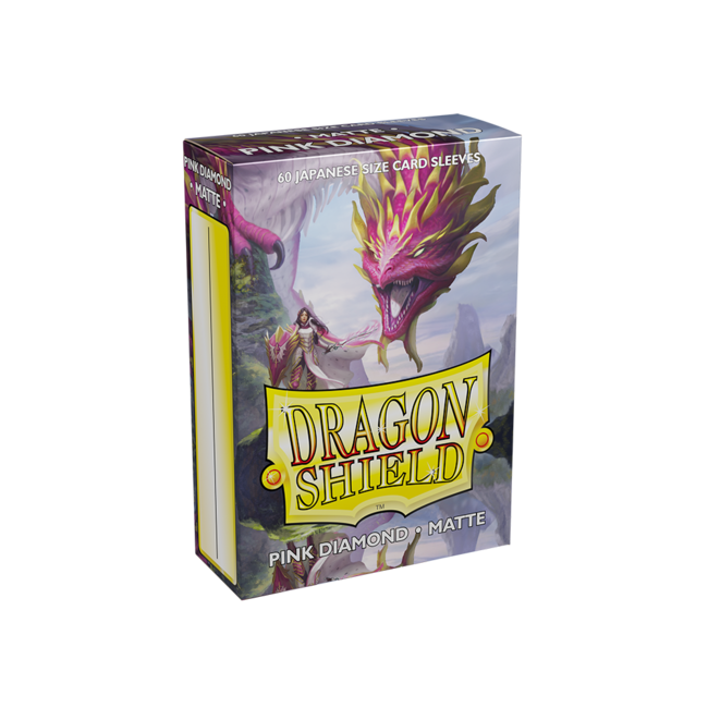 Dragon Shield - Small: Pink Diamond Matte (60)